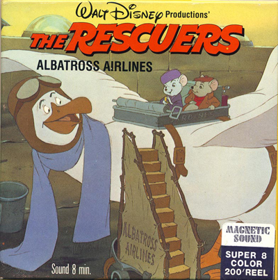 The pilot is an albatross in reference to the one in Disney’s The Rescuers (1977).